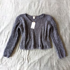 NWT Roxy Chenille V-neck Sweater